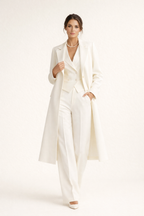 Three Piece Blazer Vest Pants Set