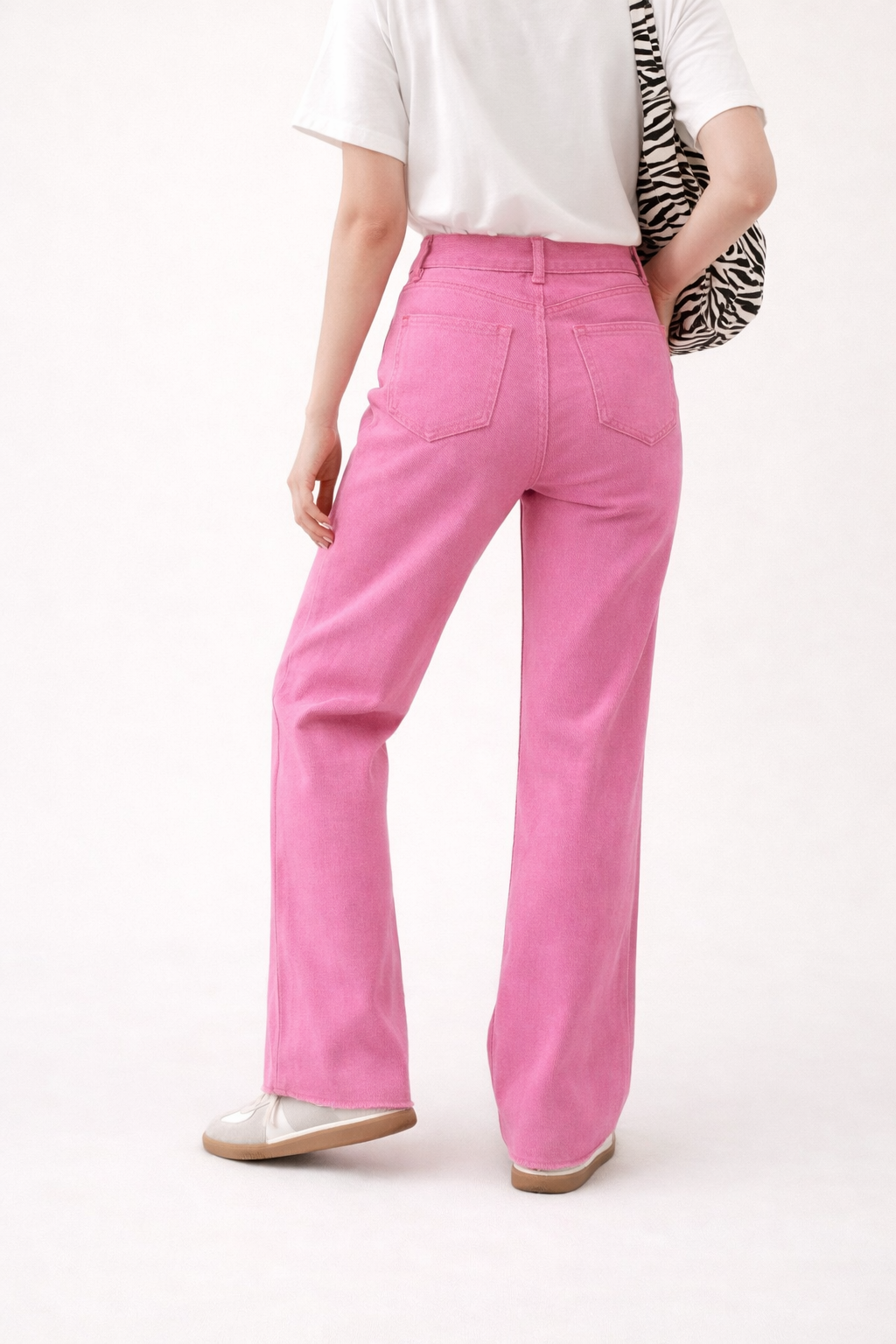 High Rise Straight Leg Jeans