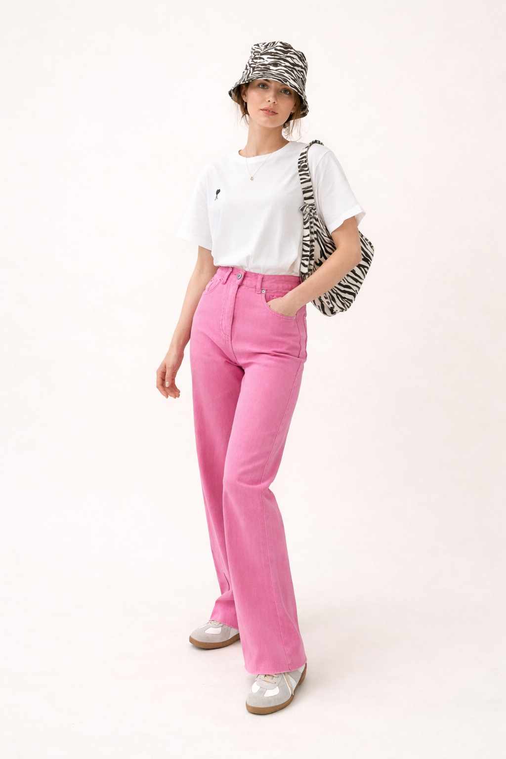 High Rise Straight Leg Jeans