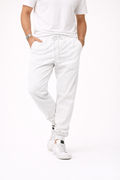 Tapered Joggers With Elastic Waistband And Front Drawstring And Spacious Pockets